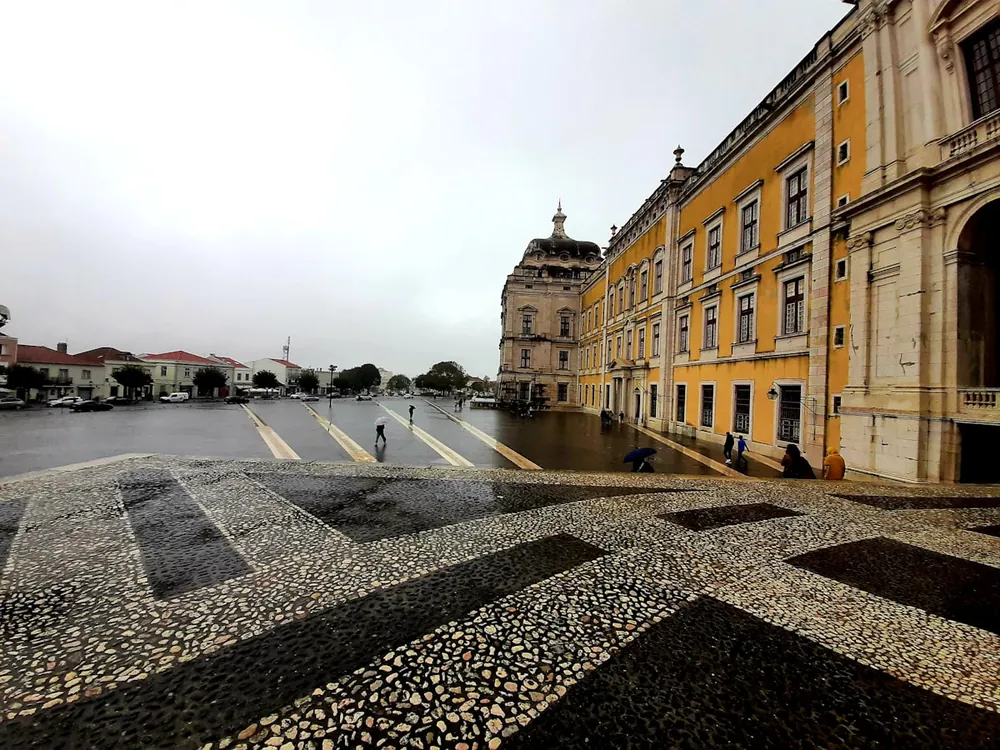 Vila da Ericeira, na costa perto do Palácio de Mafra