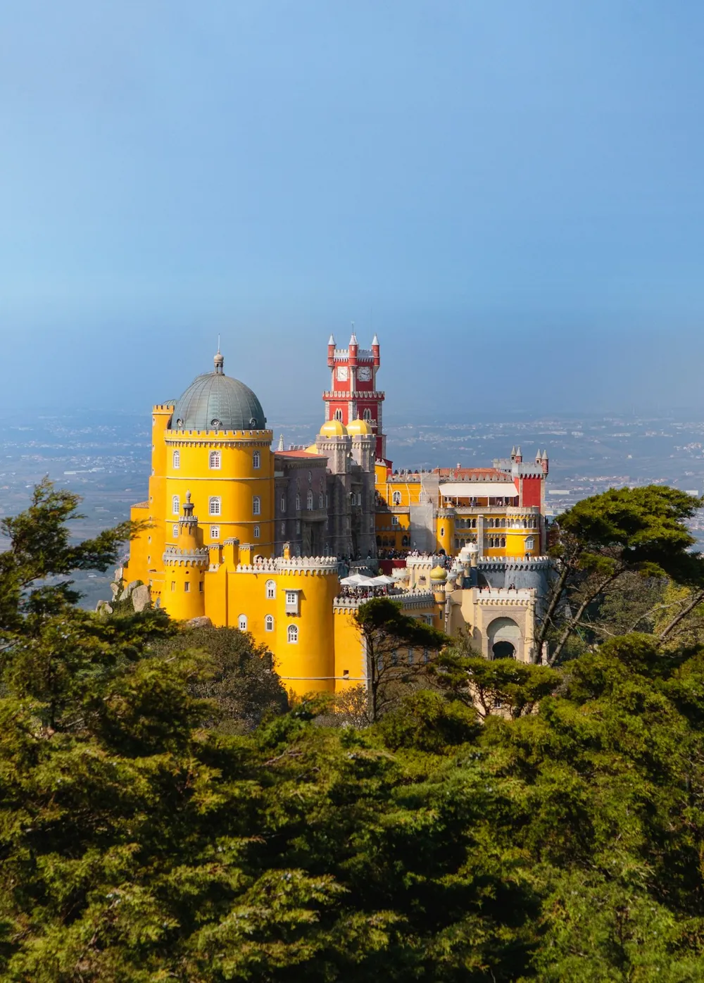 Palácio da Pena, em Sintra — excursão Sintra, Cascais e Cabo da Roca